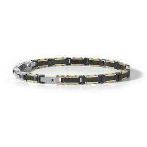yzWG[EANZT[ Ab`CIlub`[RgEIbracciale comete uomo ubr890_0 acciaio nero