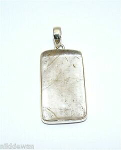yzWG[EANZT[ Vo[X^[OS[f`NH[cWG[y_gargent sterling dore rutile quartz bijoux pendentif 3190