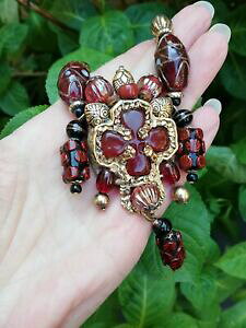 yzWG[EANZT[ lbNXO[WOfUCi[KXr[Ycollier ancien, vitage, de createur, perle de verre