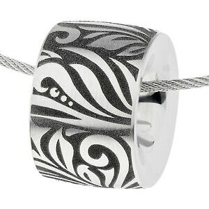 yzWG[EANZT[ GXgfUCy_gzCgernstes design pendentif an858 grave 15 mm acier inoxydable blanc