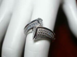 yzWG[EANZT[ Vo[X^[OpFp^[Oargent sterling pave cz derivation motif bague