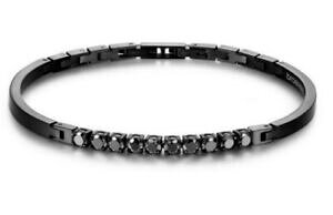 �y���������z�W���G���[�E�A�N�Z�T���[ �u���b�`�����u���X�E�F�C�E�I�[���A���@���M�����h�W���R�[�j�l��bracciale brosway uomo avantgarde bvd18 zirconi neri