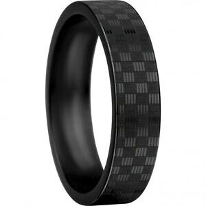 yzWG[EANZT[ x[OX^bLOZ~bNXAXyNgubNJ[{bering anneau empilement ceramique aspect carbone noir large symphonie arctique