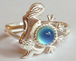 yzWG[EANZT[ vZXIuUI[V[hOX^[OVo[}[ChAGjtprincess of the ocean mood ring sterling silver 925 mermaid arielle nymph