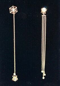 yzWG[EANZT[ XtXL[COzCg[hkt{bNXswarovski precisely boucles doreilles, blanc, rose dore neuf avec boite