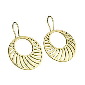 �y���������z�W���G���[�E�A�N�Z�T���[ �G�����X�g�f�U�C���C�������O�X�`�[���S�[���h���b�L�y���_���gernstes design boucles doreilles e359 acier inoxydable plaque or pendentif