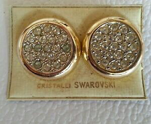 yzWG[EANZT[ Be[WXtXL[COancienne boucles doreilles swarovski vintage