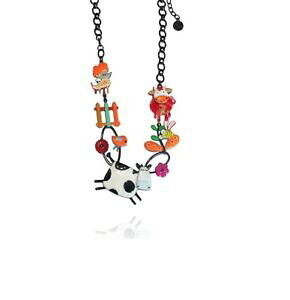 �y���������z�W���G���[�E�A�N�Z�T���[ �W���G���[�l�b�N���Xlol bijoux collier vache printaniere