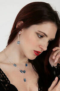 �y���������z�W���G���[�E�A�N�Z�T���[ �L�����\�[�l�b�N���X�C�������Oparure collier et boucles doreilles curacao