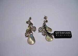 yzWG[EANZT[ Ib^BA[jIbL[jRyfeBAtHAGXtXL[ottaviani orecchini con pendenti a foglia e swarovski