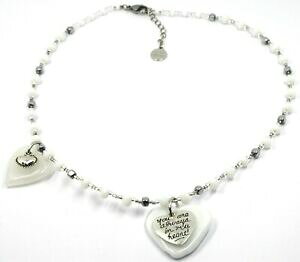 yzWG[EANZT[ AeBJ[iFlcBAlbNX_un[gzCgOXy_gcollier antica murrina venezia, cob60a02, double coeur verre blanc pendentif
