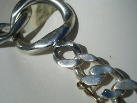 【送料無料】ジュエリー・アクセサリー ヴィンテージネックレスリングtres gros collier vintage a larges anneaux en metal argente