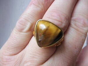 yzWG[EANZT[ TCYOVo[S[hbLbelle, taille xxl anneau __ 925 argent plaque or __ avec oeil __