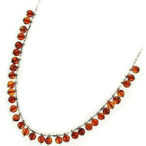 yzWG[EANZT[ Vo[X^[Op[RA[IrARNVAo[RjbNthe olivia collection ambre cognac en argent sterling perle 406cm collier