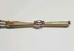 yzWG[EANZT[ S[hu[`AWXgor broche avec amethyste