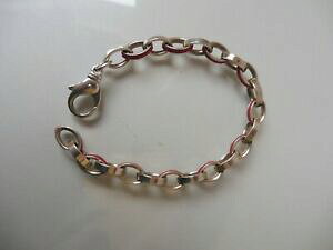 �y���������z�W���G���[�E�A�N�Z�T���[ �u���X���b�g�V���o�[���b�h�G�i����tres beau bracelet, 925 argent, tw rouge emaille, fbm 925