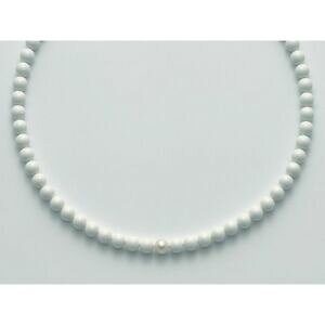 yzWG[EANZT[ R[i~iVo[p[rAJrARAK^lbNXIkI[ocollana donna miluna pcl4442 argento perle bianca bianco agata collier oro nuova
