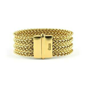 yzWG[EANZT[ u]eX`bRfB\vbJ[gIEmAGub`[hiunoaerre bracciale donna in bronzo tessuto chicco di riso placcato oro