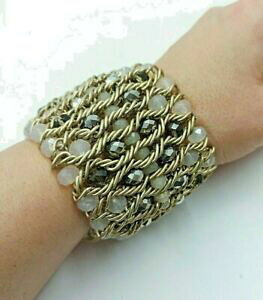 yzWG[EANZT[ ub`GXeB{p[C|[Xtg}`J[XgquXbggrande bracciale elastico perline policrome loft multicolor strech bracelet