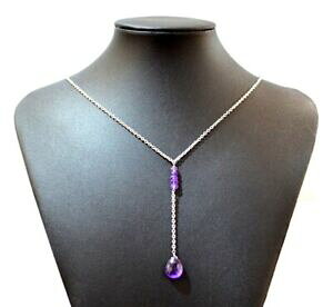 yzWG[EANZT[ Vo[AWXglbNXcollier amethyste argent