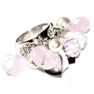 yzWG[EANZT[ \bhVo[O`[WGreminiscence bague argent massif 925 breloque quartz cristal perle t 52 bijou