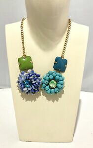 yzWG[EANZT[ R[ihiNX^WAG^tBI[h}WG[collana donna cristalli resina e metallo fiore dolman bijoux