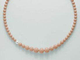 【送料無料】ジュエリー・アクセサリー コラーナドナミルナシルバーパールコーラロローザネックレスペルラcollana donna miluna pcl5079 argento perle corallo rosa collier perla