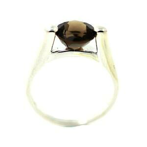 yzWG[EANZT[ oONActVo[bague quartz fume argent 925