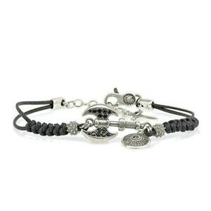 �y���������z�W���G���[�E�A�N�Z�T���[ �u���`�����G���E�X�h�b�`���A�V�A���}�[�i�X�N�[�h�~�l�����@�A���W�F���g�R���f�B�m�W���R�jbracciale ellius doppia ascia romana scudo minerva argento cordino zi