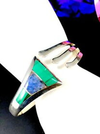 【送料無料】ジュエリー・アクセサリー ファビュラスメキシコスターリングマラカイトラピスラズリデザインモダンカフfabuleux mexico 950 sterling malachite lapis lazuli design moderne manchette