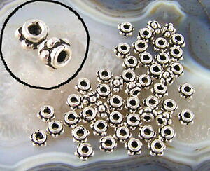 �y���������z�W���G���[�E�A�N�Z�T���[ �o���V���o�[�X�^�[�����O�p�[��250 bali argent sterling 4mm perles 648