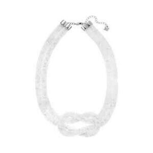 yzWG[EANZT[ R[iXtXL[hiK^JrARcollana swarovski donna 5138989 lega metallica bianco