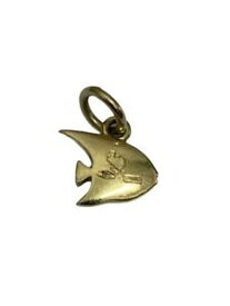 【送料無料】ジュエリー・アクセサリー イエローゴールドグラムドッドペンダントdodo pendentif petit poisson en or jaune 1 gramme 30987