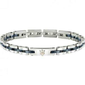 yzWG[EANZT[ ub`}ZeBEIAb`CIbracciale maserati uomo jm220asr08_0 acciaio acciaio