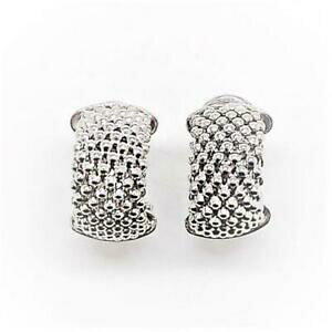 yzWG[EANZT[ A[eBW[i[hizCgVo[COboucles doreilles artigianale donna 227ag argent blanc