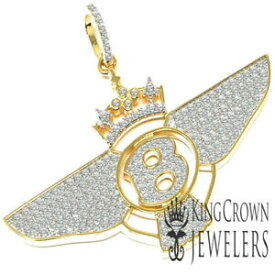 【送料無料】ジュエリー・アクセサリー リアルゴールドシルバースターリングウィングベントレーラボペンダントveritable or jaune argent sterling b aile battant au vent bentley pendentif labo