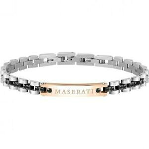 yzWG[EANZT[ ub`[}ZeBEIAb`CIAb`CIbracciale maserati uomo jm420atj08 acciaio acciaio