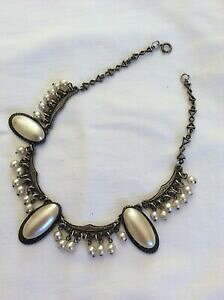 �y���������z�W���G���[�E�A�N�Z�T���[ �l�b�N���Xcollier ancien annees194050 signe dlh depose