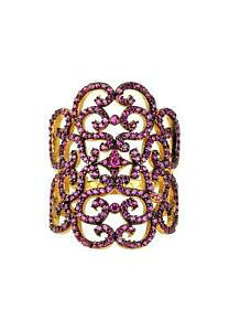 yzWG[EANZT[ r[[YWRWFt@^W[CG[OS[hrubis rose comtesse filigrane zircone gemme fantaisie cadeau jaune bague or