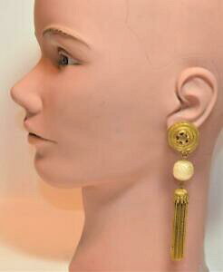 yzWG[EANZT[ Be[WTCZfXr[US[fnMONbvvintage signe mercedes robirosa dore pendantes gland avec clip oreilles