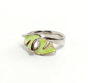 �y���������z�W���G���[�E�A�N�Z�T���[ �V���o�[�����O�C�`���E9901115 925er bague argent ginkgo gr54