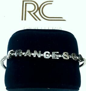 yzWG[EANZT[ ub`ejXVo[bracciale tennis argento 925