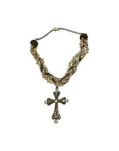【送料無料】ジュエリー・アクセサリー コリアーパールズクロワエリサカヴァレッティcollier perles croix elisa cavaletti elw150502713