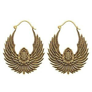 yzWG[EANZT[ GWvguXCO81stgeneration femmes laiton egyptien doiseaux tribal boucles doreilles
