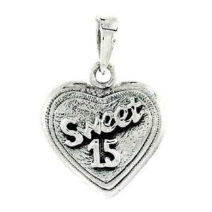 �y���������z�W���G���[�E�A�N�Z�T���[ �V���o�[�X�^�[�����O�X�C�[�g�n�[�g�y���_���g�u�����b�N�C���`�C�^���A���`�F�[���{�b�N�Xargent sterling sucre 15 coeur pendentif breloque, 18 italien boite chai