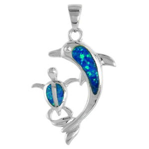yzWG[EANZT[ Vo[X^[OIp[htBnC^[gy_gargent sterling opale dauphin et hawaii tortue pendentif