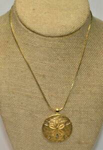 yzWG[EANZT[ Be[WTClS[ftBjbV}bgEhy_gI`F[vintage signe monet dore finition mat pendentif rond sur 29 chaine