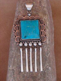 【送料無料】ジュエリー・アクセサリー ネイティブアメリカンジュエリースタンプカッパーターコイズペンダントnative americain bijoux estampe cuivre turquoise pendentif fait a la main 1