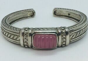 yzWG[EANZT[ WfBXvJVo[X^[O[YNH[cAbgqWXuXbgjudith ripka argent sterling rose quartz a charnieres bracelet