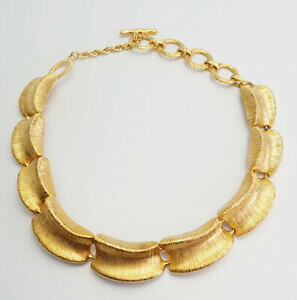 yzWG[EANZT[ Be[WNJTB[iX^WH[OhgS[f_jXgRA[vintage clara kasavina studio pour asymetrie grand ton dore moderniste collier